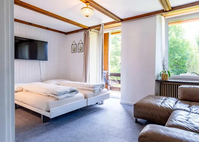 Balcony And Terrace With View And 15min To Interlaken * Beatenberg