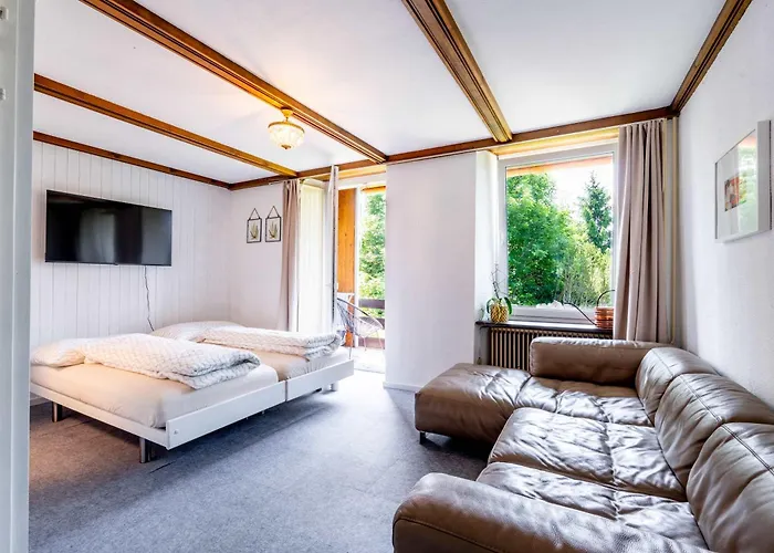 Balcony And Terrace With View And 15min To Interlaken Lejlighed *